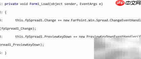 WinForms表格快捷键Change捕获