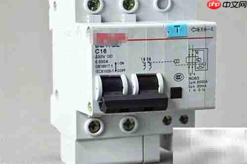 漏电保护器安装连接方法