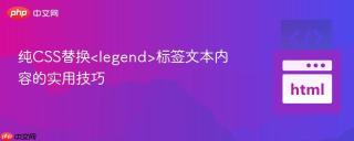 纯CSS替换标签文本内容的实用技巧