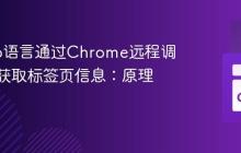 使用Go语言通过Chrome远程调试协议获取标签页信息：原理与实践