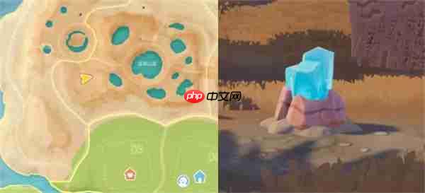 心动小镇11.7溜溜橡木与无瑕萤石位置