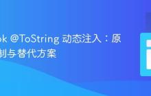 Lombok @ToString 动态注入：原理、限制与替代方案