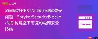 如何解决RESTAPI暴力破解登录问题，SprykerSecurityBlocker助你构建坚不可摧的电商安全防线