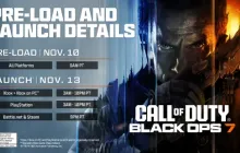 《使命召唤22：黑色行动7》预载及解锁时间公布！14号下午1点可玩