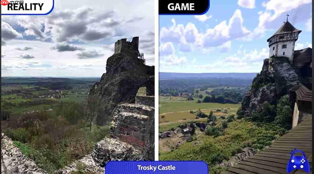 《天国:拯救2》大获成功 游戏中的城堡吸引大量游客前来参观