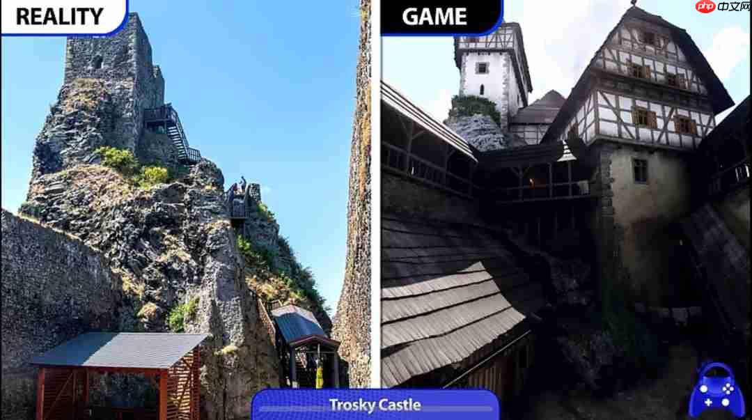 《天国:拯救2》大获成功 游戏中的城堡吸引大量游客前来参观