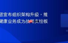 蚂蚁集团宣布组织架构升级，推动医疗健康业务成为战略支柱板块