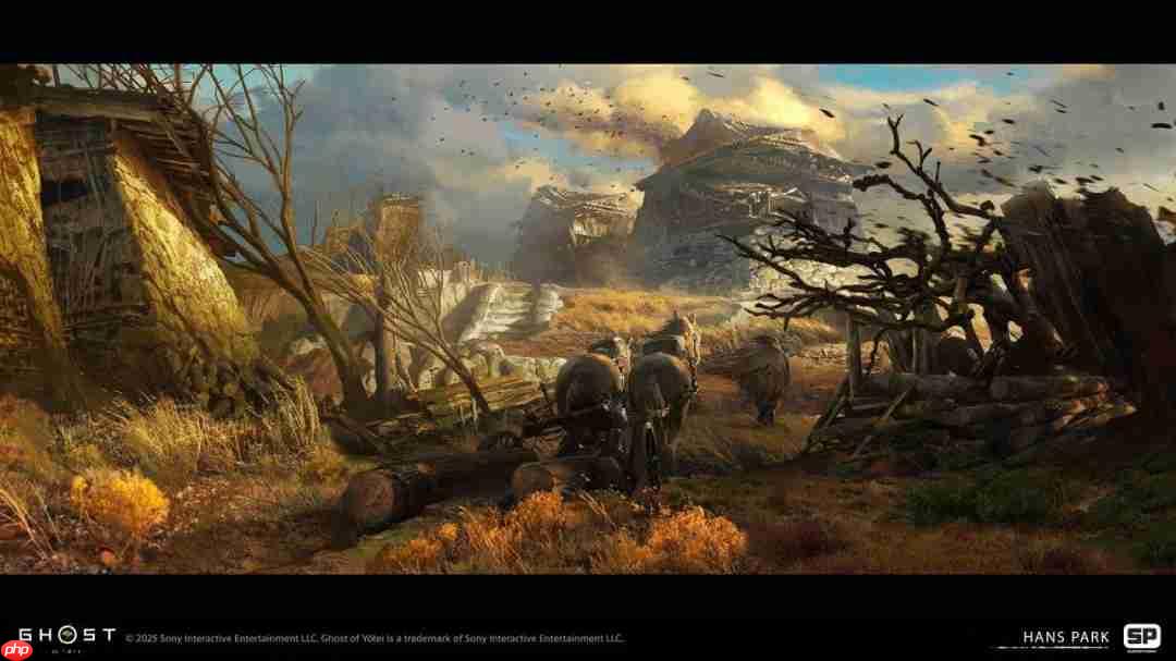 sucker punch艺术家分享《羊蹄山之魂》早期概念图与设计理念