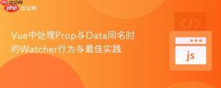 Vue中处理Prop与Data同名时的Watcher行为与最佳实践