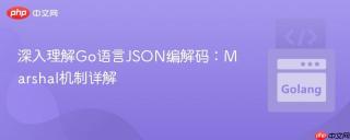 深入理解Go语言JSON编解码：Marshal机制详解