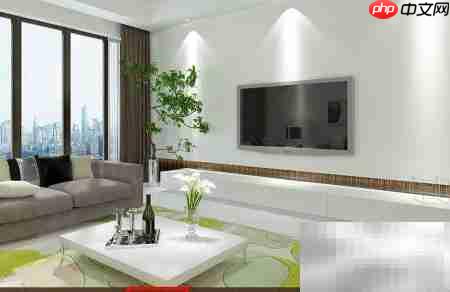 淘宝墙纸效果图制作技巧