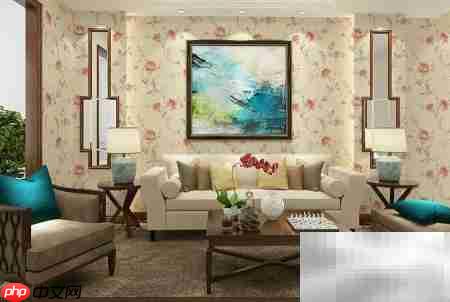 淘宝墙纸效果图制作技巧