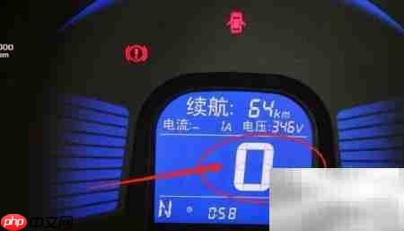 奇瑞eQ1仪表盘参数解读