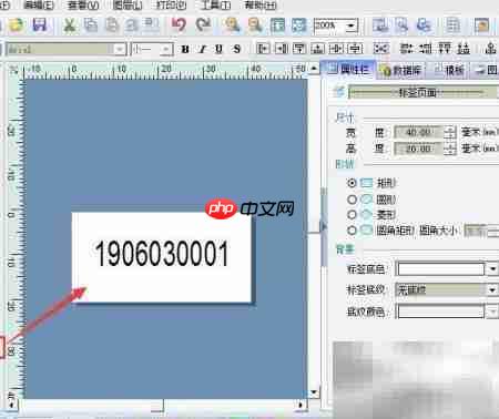 Labelmx生成条码流水号