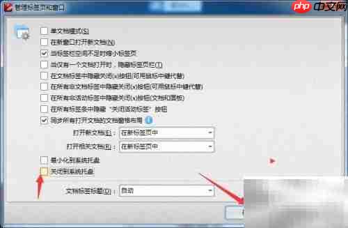 PDFXEdit关闭至系统托盘