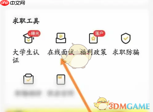 《应届生求职》在线面试记录查看方法