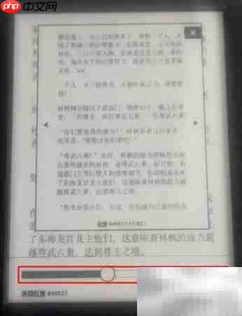 Kindle阅读进度查看技巧