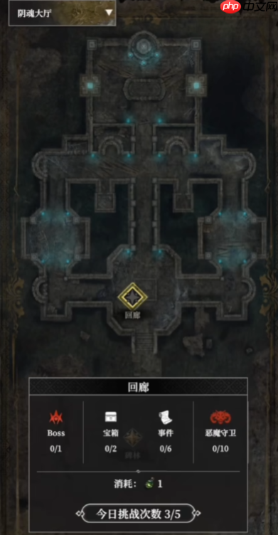 《地下城堡4:骑士与破碎编年史》回廊玩法介绍