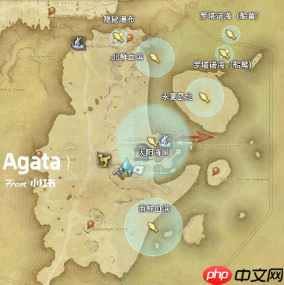 《最终幻想14：水晶世界》钓鱼位置介绍