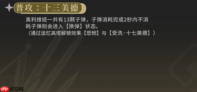 《辉烬》奥利维娅介绍