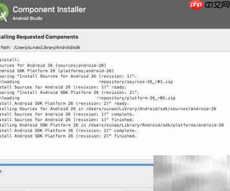 Mac下Android Studio装SDK