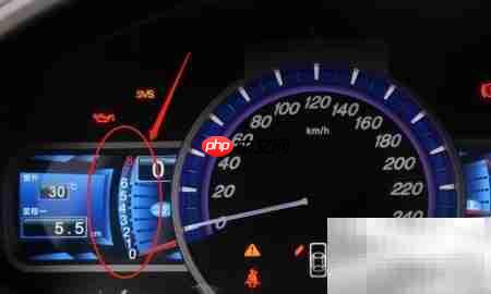 比亚迪S6仪表盘参数解读