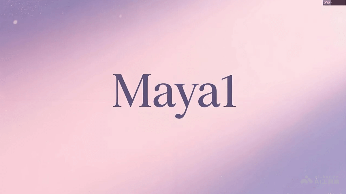 Maya1— Maya Research团队开源的语音合成模型