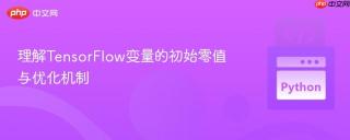 理解TensorFlow变量的初始零值与优化机制
