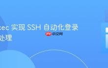 PHP exec 实现 SSH 自动化登录与密码处理