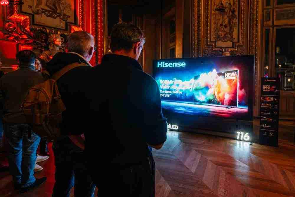 海信RGB-Mini LED电视UX携帝瓦雷炸场!在法国巴黎歌剧院大秀“好声音”