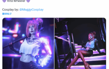 CDPR转发《2077》性感COS 还以为游戏画面