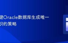 为无主键Oracle数据库生成唯一记录标识的策略