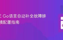 LiteIDE Go语言自动补全故障排除与环境配置指南