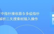Go语言中指针接收器与多级指针：深度解析二叉搜索树插入操作