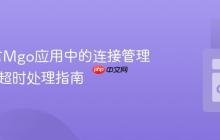 Go语言Mgo应用中的连接管理与TCP超时处理指南
