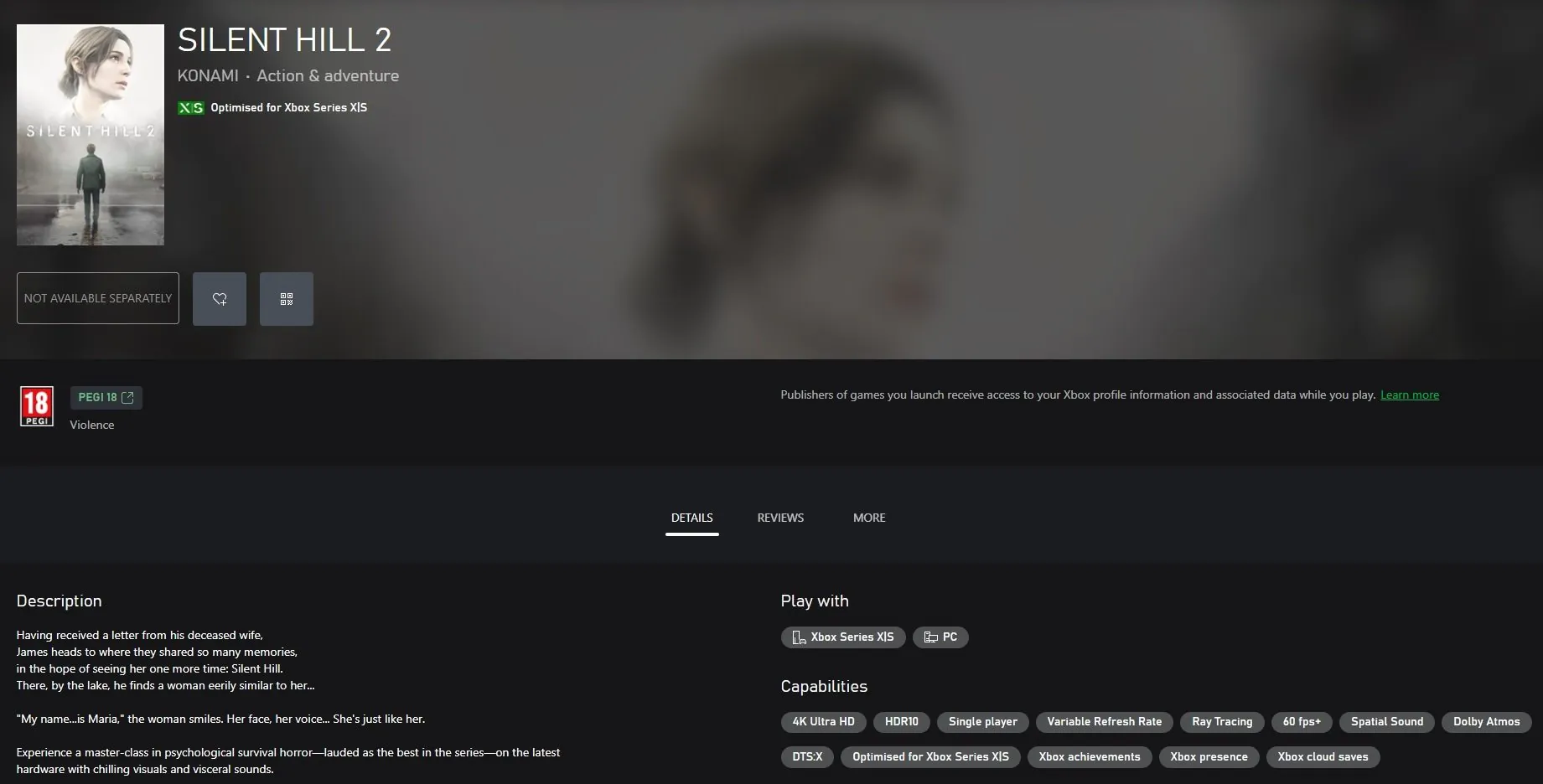 本月发售?《寂静岭2:重制版》Xbox版发售日泄露
