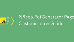 NReco.PdfGenerator ページのカスタマイズ ガイド