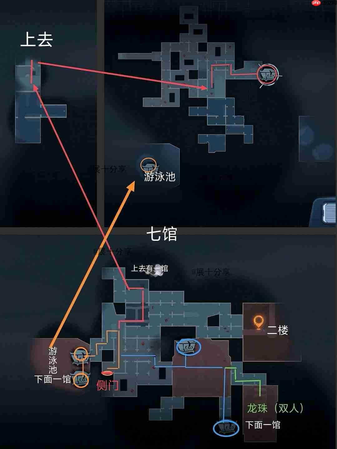 超自然行动组昆仑秘境极限侧门在【下】全地图小抄