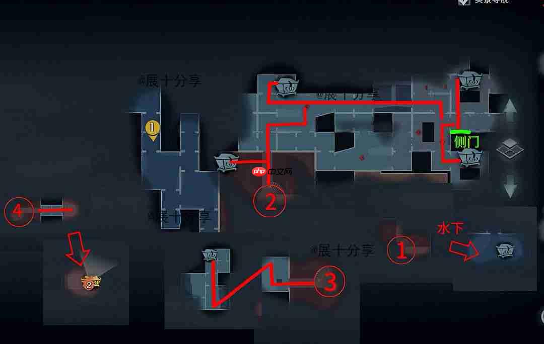 超自然行动组昆仑秘境极限侧门在【下】全地图小抄