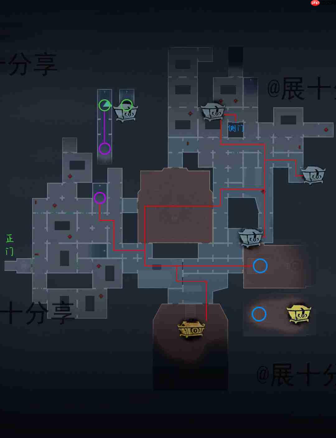 超自然行动组昆仑秘境极限侧门在【下】全地图小抄