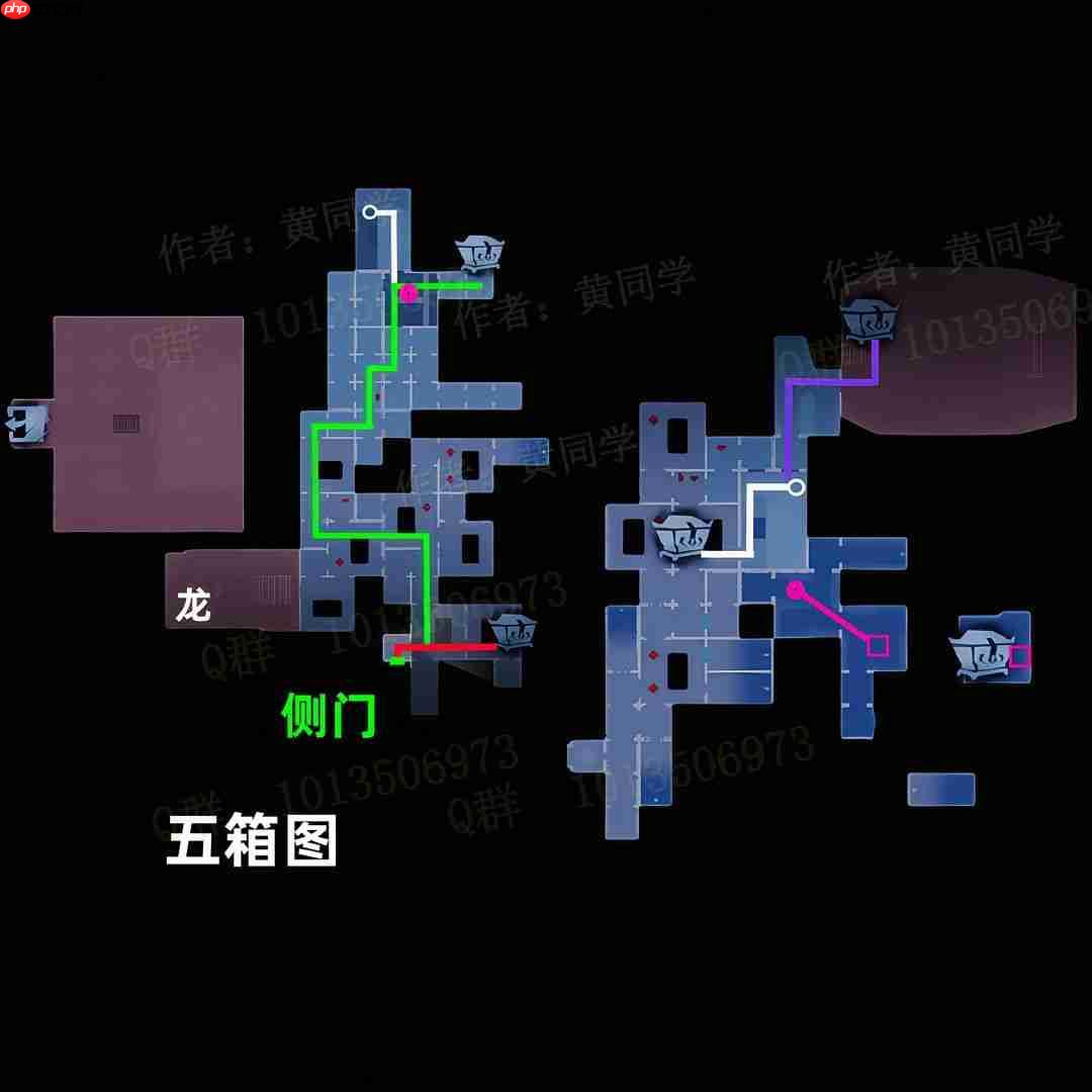 超自然行动组昆仑秘境极限侧门在【下】全地图小抄