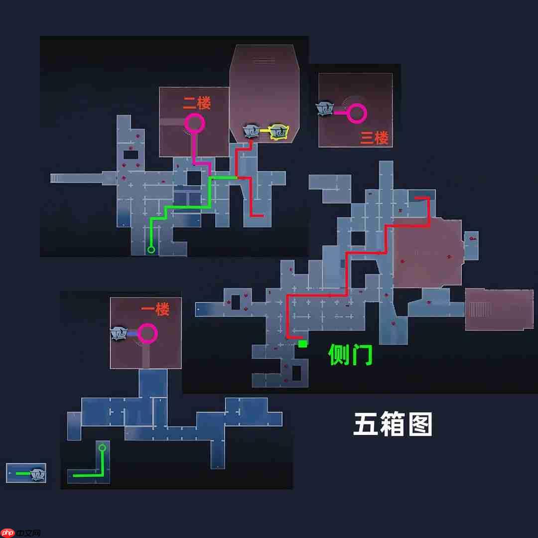 超自然行动组昆仑秘境极限侧门在【下】全地图小抄