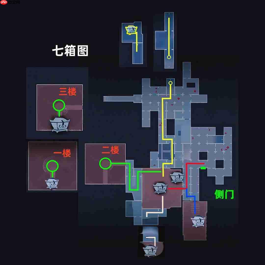 超自然行动组昆仑秘境极限侧门在【下】全地图小抄