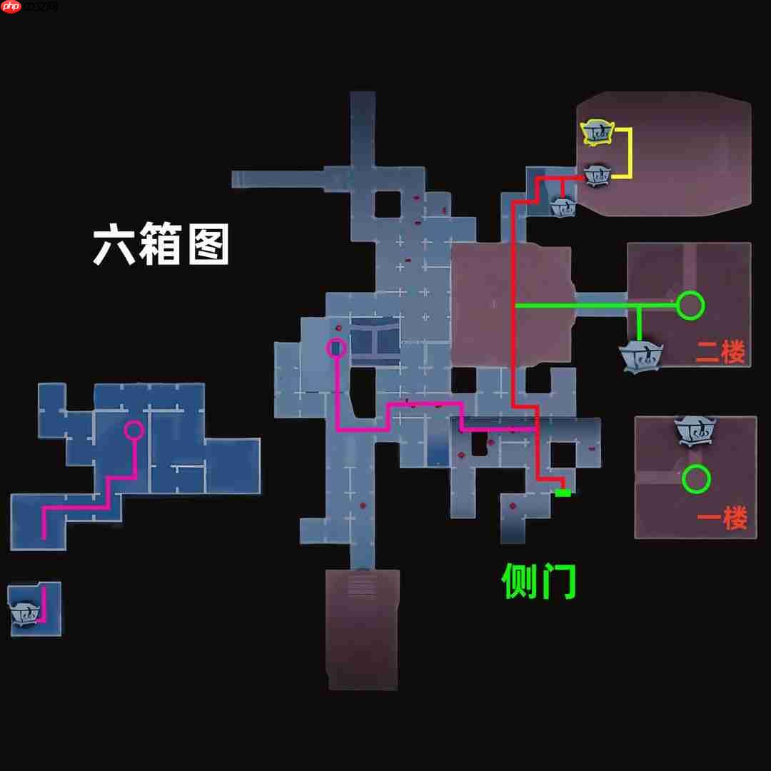 超自然行动组昆仑秘境极限侧门在【下】全地图小抄