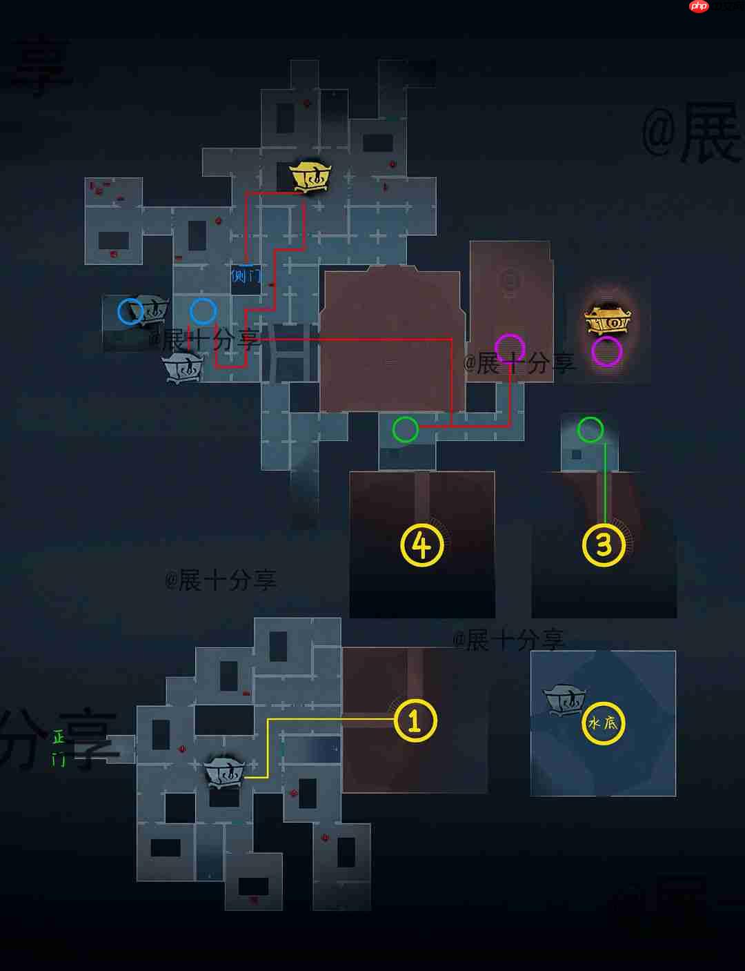 超自然行动组昆仑秘境极限侧门在【下】全地图小抄