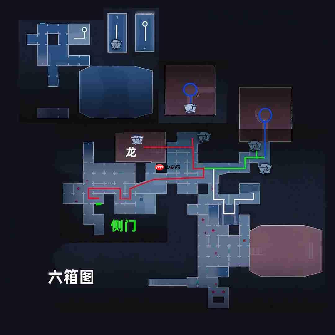 超自然行动组昆仑秘境极限侧门在【下】全地图小抄