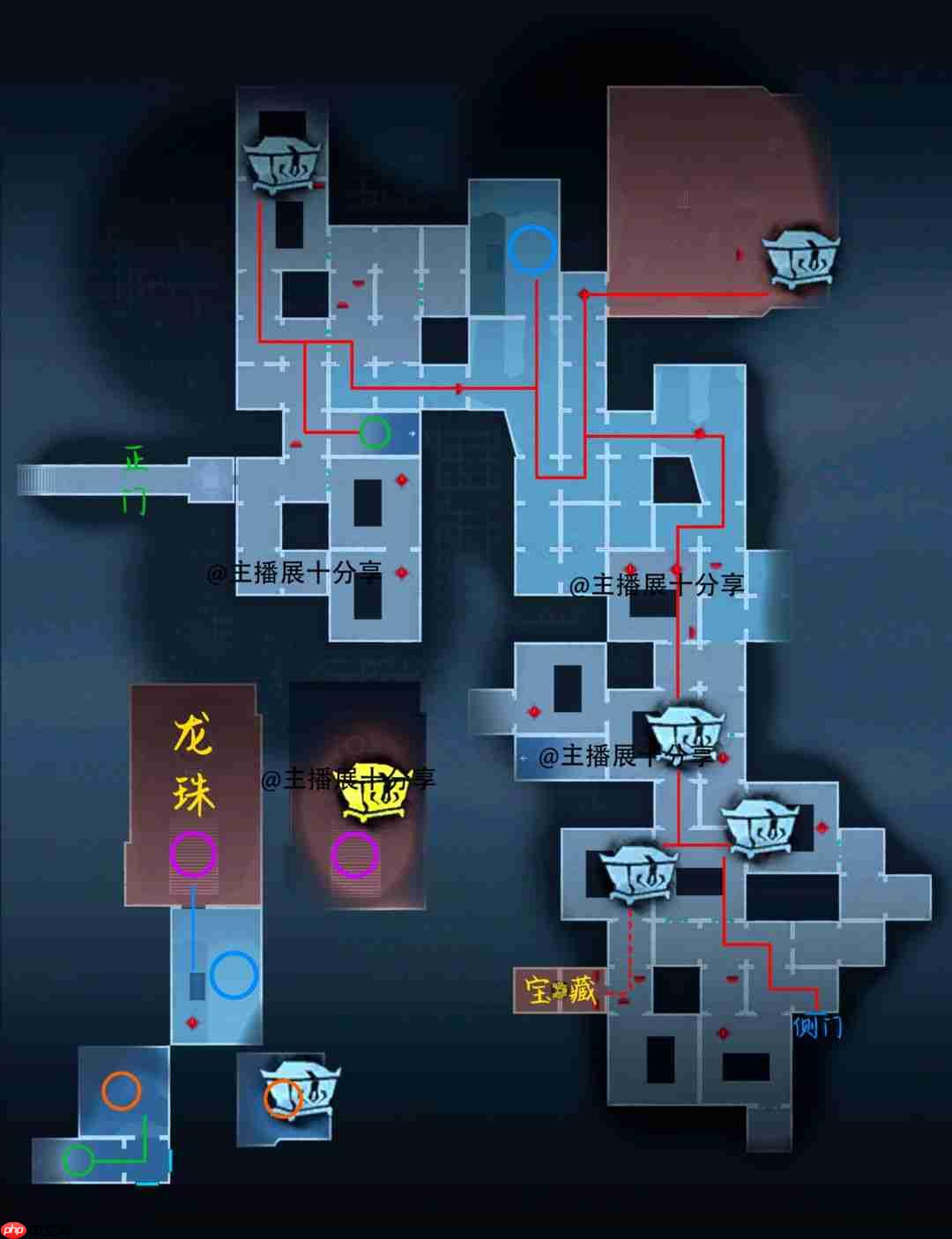 超自然行动组昆仑秘境极限侧门在【下】全地图小抄