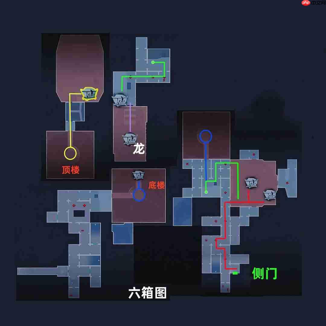 超自然行动组昆仑秘境极限侧门在【下】全地图小抄