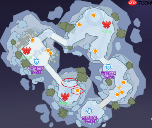 《天缘传说》云巅城拯救霜月狼王隐藏任务攻略