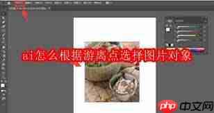 ai如何根据游离点选择图片对象